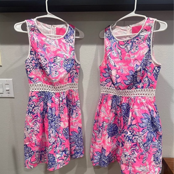 Lilly Pulitzer Pink and Purple Floral Mini Dress - Picture 2 of 6